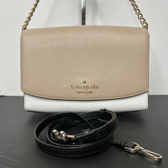 Kate Spade Carson Convertible Crossbody Tote Color Block Saffiano Leather - Picture 1 of 12
